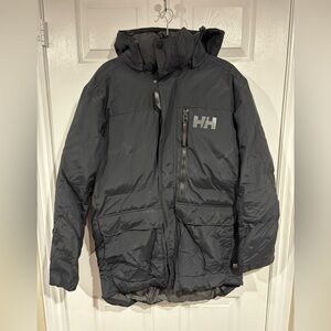 Helly Hansen Men's Dark Black Puffer Jacket